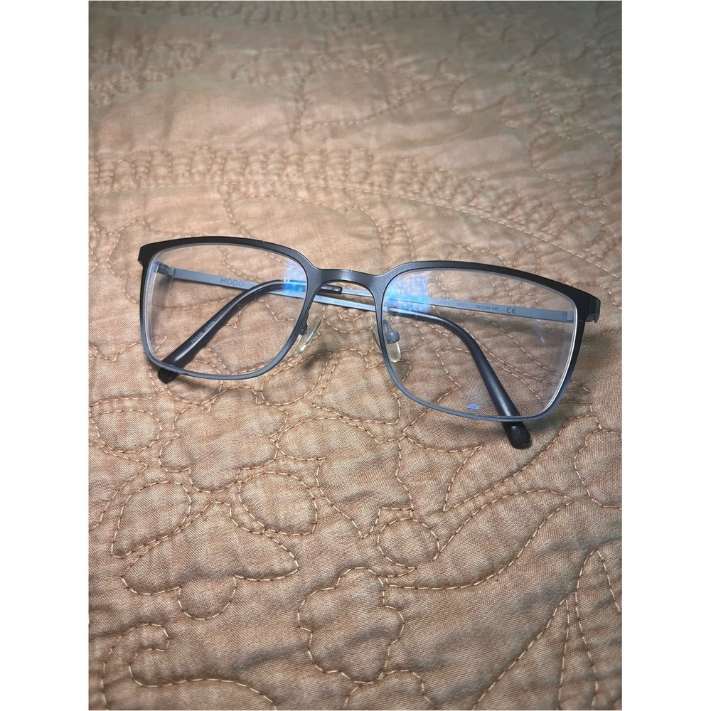 MODO 4269 Titanium Reading Glasses Lightweight Minimalist Comfort 54-20-145
